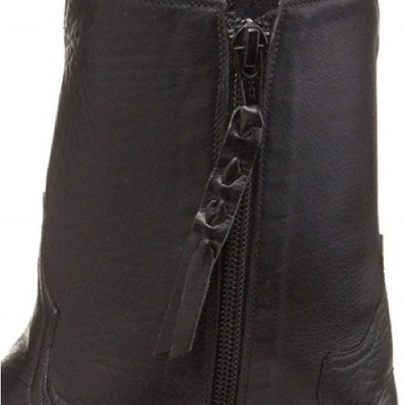 Lucchese Classics Handcrafted Ankle Zip Cowboy Boot, Black - NIB - Picture 3 of 4